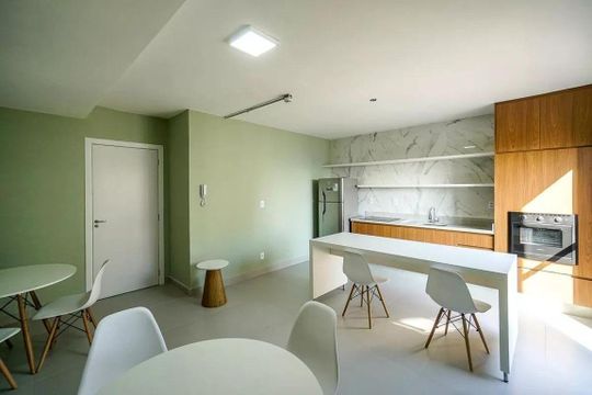 Área Comum  de kitnet/studio para alugar com 1 quarto, 36m² em Chácara Seis de Outubro, São Paulo
