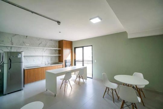 Área Comum  de kitnet/studio para alugar com 1 quarto, 36m² em Chácara Seis de Outubro, São Paulo