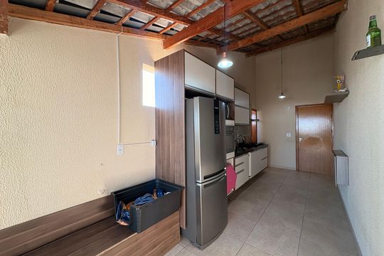 Cozinha de apartamento à venda com 2 quartos, 100m² em Parque das Nações, Santo André