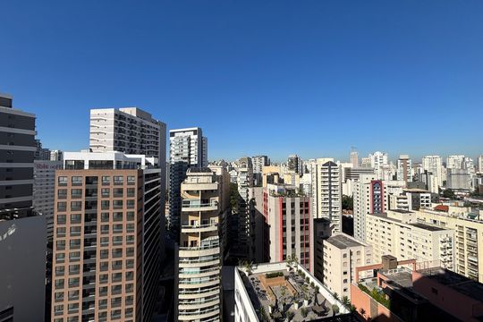 Vista de apartamento para alugar com 1 quarto, 25m² em Vila Nova Conceição, São Paulo