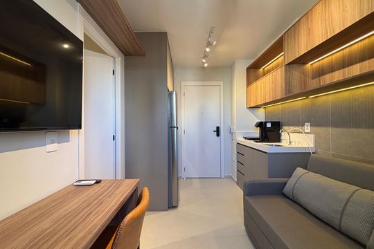 Apartamento para alugar com 1 quarto, 25m² em Vila Nova Conceição, São Paulo