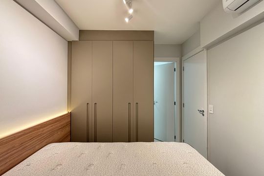 Suíte de apartamento para alugar com 1 quarto, 25m² em Vila Nova Conceição, São Paulo