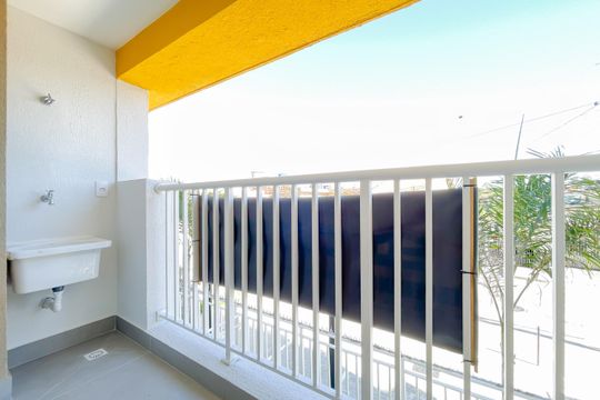 Sacada de kitnet/studio para alugar com 1 quarto, 25m² em Vila Osasco, Osasco