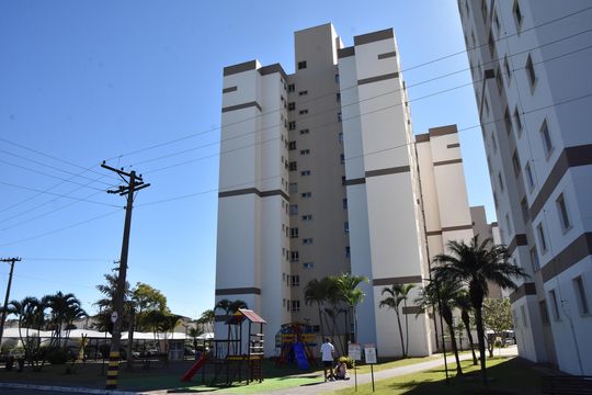 Fachada do Prédio de apartamento para alugar com 3 quartos, 68m² em Jardim Shangai, Jundiaí