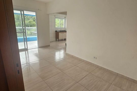 Sala de apartamento para alugar com 1 quarto, 50m² em Centro, Praia Grande