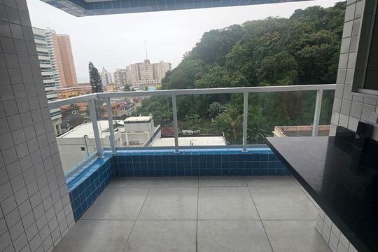 Área Exterior de apartamento para alugar com 1 quarto, 50m² em Centro, Praia Grande