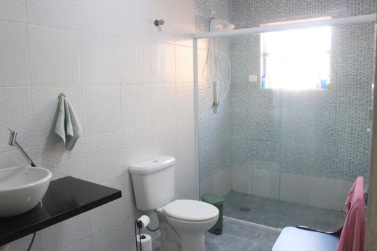 Banheiro 2 de casa à venda com 3 quartos, 281m² em Santa Maria, São Caetano do Sul
