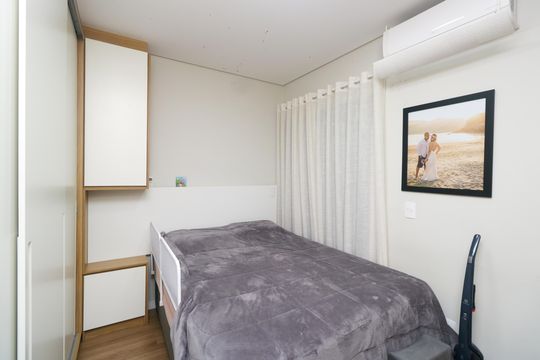 Suíte de casa à venda com 3 quartos, 130m² em Vila Curuçá, Santo André