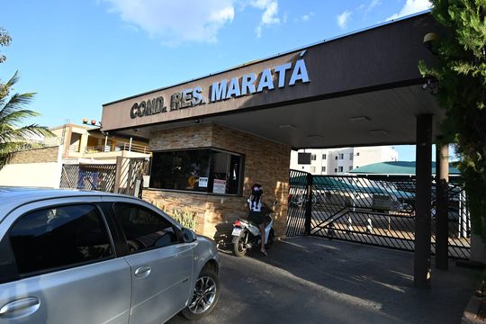Fachada de apartamento à venda com 2 quartos, 45m² em Condomínio Resindencial Marata, Goiânia