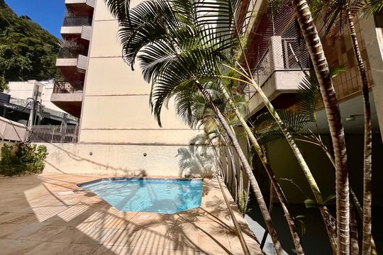 Área comum - Piscina de apartamento à venda com 3 quartos, 280m² em Lagoa, Rio de Janeiro