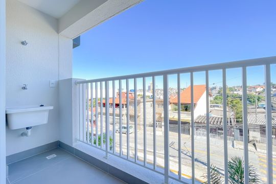 Sacada de kitnet/studio para alugar com 1 quarto, 25m² em Vila Osasco, Osasco