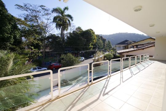 Varanda da Sala e quartos de casa de condomínio à venda com 4 quartos, 597m² em Jacarepaguá, Rio de Janeiro