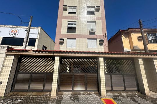 Fachada do Prédio de apartamento para alugar com 1 quarto, 60m² em Jardim Independencia, São Vicente