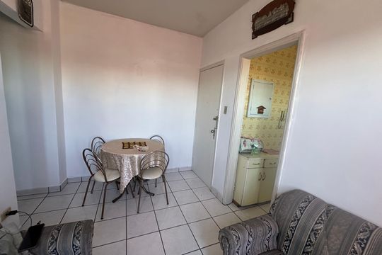 Sala de apartamento para alugar com 1 quarto, 60m² em Jardim Independencia, São Vicente