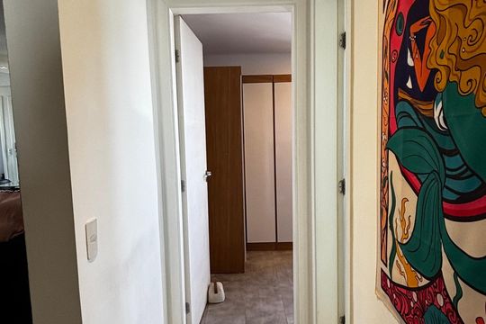 Corredor de apartamento à venda com 3 quartos, 89m² em Campestre, Santo André