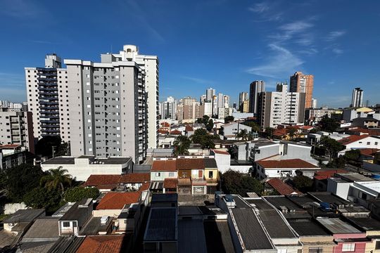 Quarto 1 - Closet Vista de apartamento à venda com 3 quartos, 89m² em Campestre, Santo André
