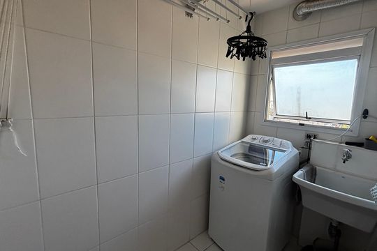Área de Serviço de apartamento à venda com 3 quartos, 89m² em Campestre, Santo André
