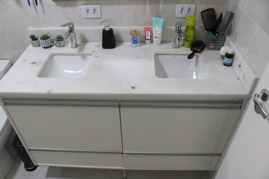 Banheiro 1 de apartamento à venda com 2 quartos, 69m² em Pompeia, São Paulo