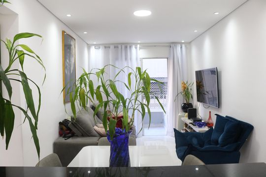 Sala de apartamento à venda com 2 quartos, 69m² em Pompeia, São Paulo