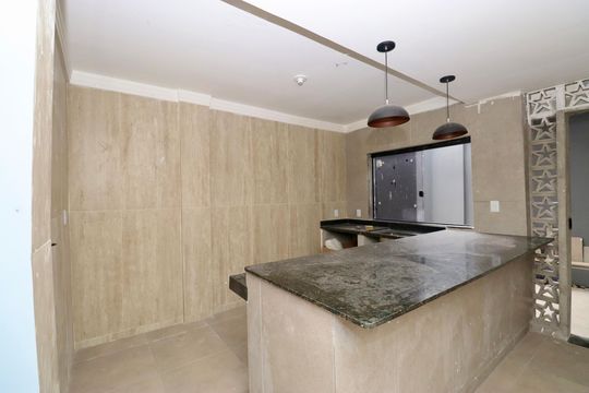 Cozinha de casa de condomínio para alugar com 3 quartos, 120m² em Jardim das Margaridas, Salvador