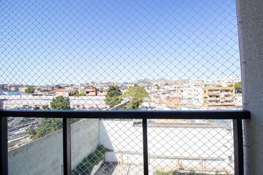 Varanda da Sala de apartamento para alugar com 1 quarto, 33m² em Irajá, Rio de Janeiro