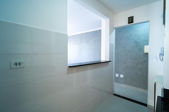 Cozinha de apartamento para alugar com 2 quartos, 51m² em Jardim Goncalves, Sorocaba