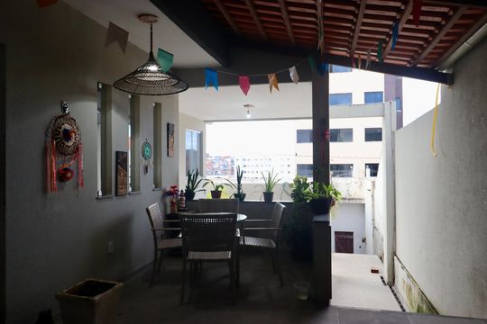 Área gourmet de casa de condomínio para alugar com 4 quartos, 225m² em Jardim Placaford, Salvador