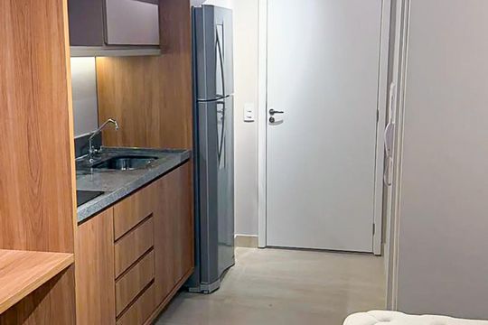 Studio de kitnet/studio para alugar com 1 quarto, 25m² em Vila Cordeiro, São Paulo