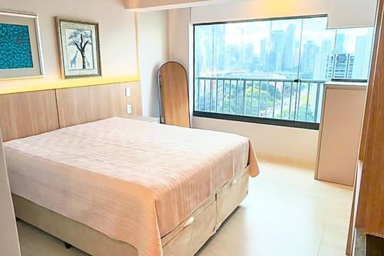 Studio de kitnet/studio para alugar com 1 quarto, 25m² em Vila Cordeiro, São Paulo