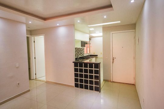 Sala de apartamento para alugar com 2 quartos, 45m² em Campo Grande, Rio de Janeiro