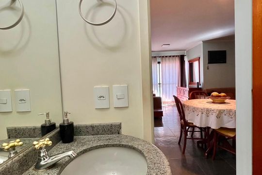 Lavabo de apartamento para alugar com 1 quarto, 75m² em Conceicao, Campinas