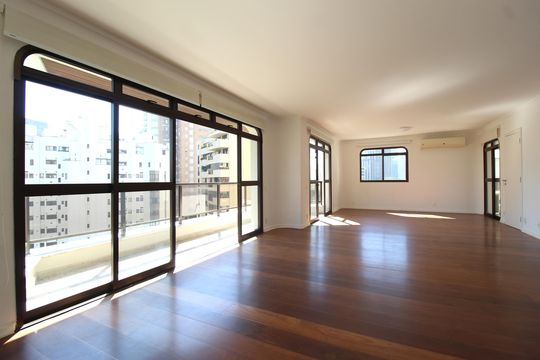 Sala de apartamento para alugar com 3 quartos, 210m² em Itaim Bibi, São Paulo