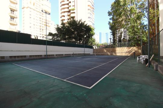 Área Comum - Quadra de apartamento para alugar com 3 quartos, 210m² em Itaim Bibi, São Paulo