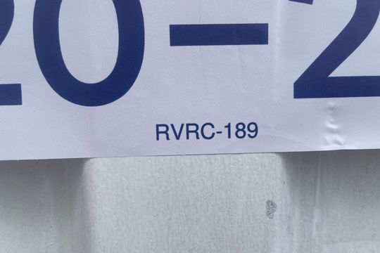 Placa instalada No portao com o codigo RVRC-189, no dia 17-09-2026 de casa à venda com 5 quartos, 279m² em Miramar (barreiro), Belo Horizonte