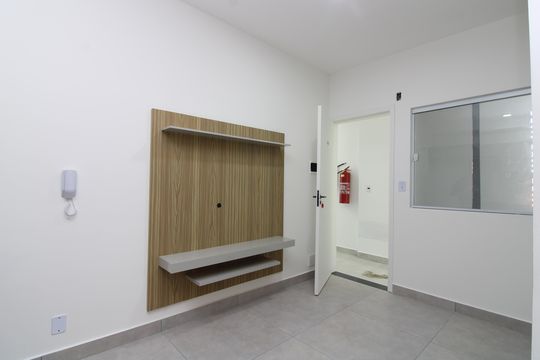 Sala / cozinha de apartamento para alugar com 1 quarto, 26m² em Vila Granada, São Paulo