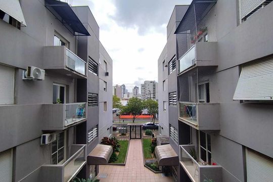 Vista da sala de apartamento para alugar com 2 quartos, 81m² em Ideal, Novo Hamburgo
