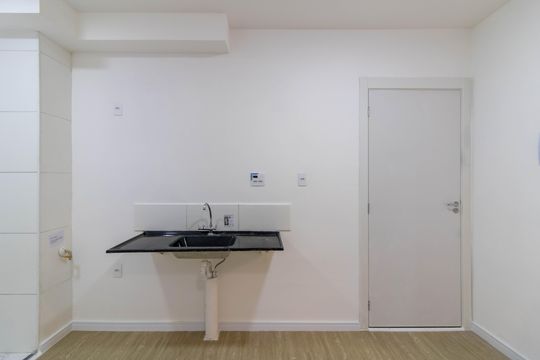 Cozinha de apartamento para alugar com 2 quartos, 35m² em Centro, Guarulhos