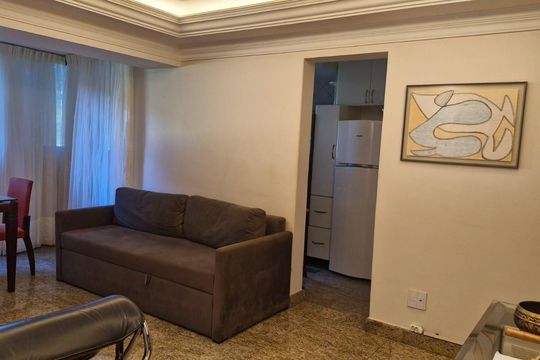 Sala de apartamento para alugar com 2 quartos, 46m² em SHCGN 716, Brasília