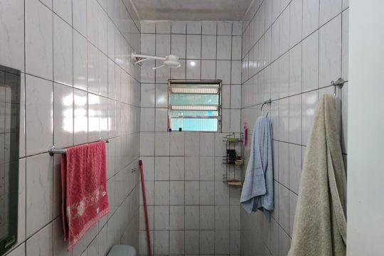 Banheiro Social de casa para alugar com 2 quartos, 72m² em Residencial Parque Cumbica, Guarulhos