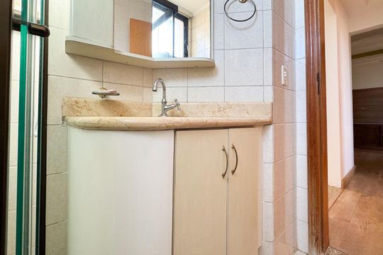 Banheiro Social de apartamento à venda com 2 quartos, 50m² em Vila Olga, São Bernardo do Campo