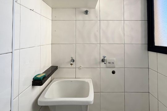 Área de Serviço de apartamento à venda com 2 quartos, 50m² em Vila Olga, São Bernardo do Campo
