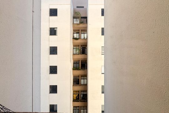 Vista - Sala de apartamento à venda com 2 quartos, 50m² em Vila Olga, São Bernardo do Campo