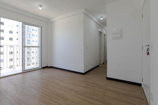 Sala de apartamento para alugar com 2 quartos, 46m² em Vila Nova Aparecida, Mogi das Cruzes