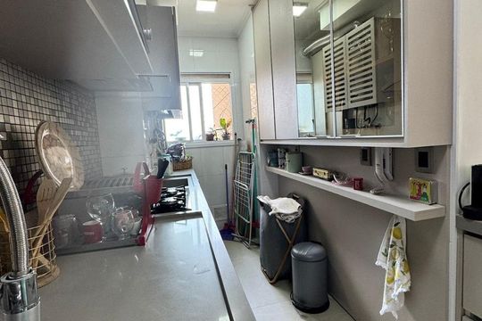 Cozinha de apartamento à venda com 2 quartos, 86m² em Jardim Flor da Montanha, Guarulhos