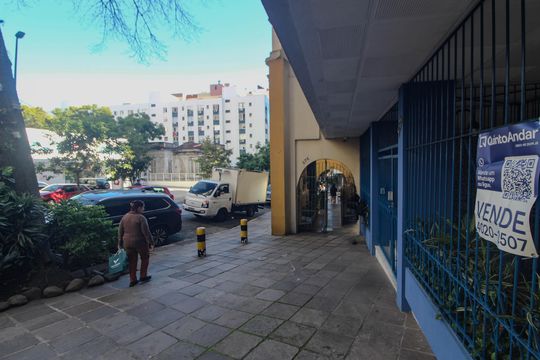 Placa/Fachada de apartamento para alugar com 2 quartos, 64m² em Centro Histórico, Porto Alegre