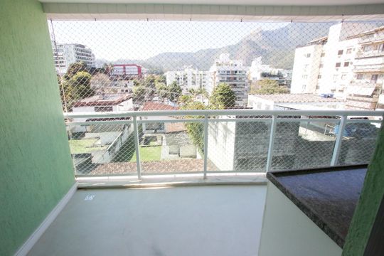 Varanda da Sala de apartamento à venda com 3 quartos, 92m² em Jacarepaguá, Rio de Janeiro