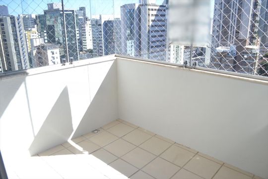 Varanda da Sala de apartamento para alugar com 2 quartos, 75m² em Carmo, Belo Horizonte
