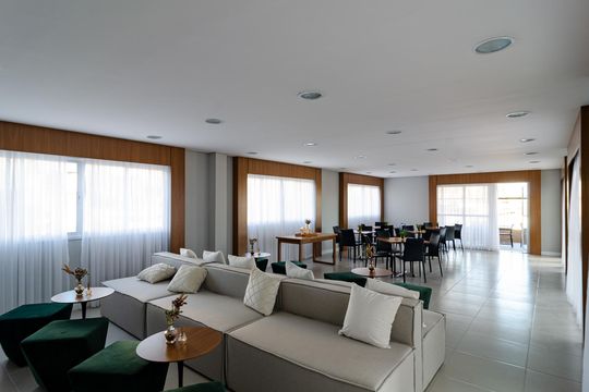 Área comum de apartamento à venda com 2 quartos, 35m² em Vila Mira, São Paulo
