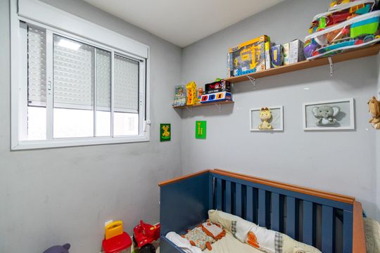 Quarto 2 de apartamento para alugar com 2 quartos, 35m² em Vila Mira, São Paulo