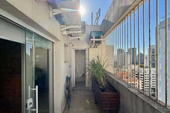 Área Gourmet  de apartamento à venda com 3 quartos, 215m² em Brooklin, São Paulo
